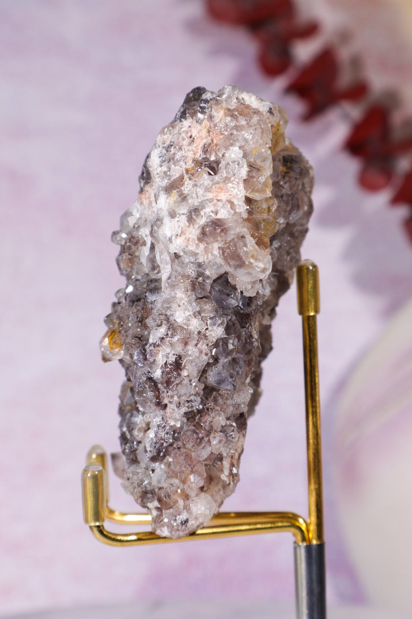 Manganese Quartz and Limonite Specimen 216gr Specimen Tali & Loz