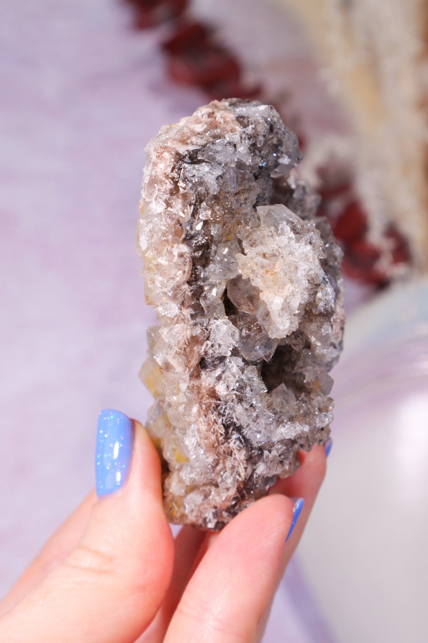 Manganese Quartz and Limonite Specimen 226gr Specimen Tali & Loz