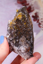 Manganese Quartz on Limonite 183gr Specimen Tali & Loz