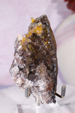 Manganese Quartz on Limonite 183gr Specimen Tali & Loz