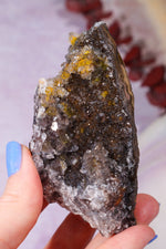 Manganese Quartz on Limonite 183gr Specimen Tali & Loz