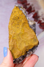Manganese Quartz on Limonite 183gr Specimen Tali & Loz