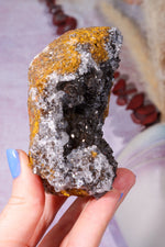 Manganese Quartz on Limonite 421gr Specimen Tali & Loz