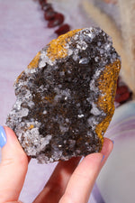 Manganese Quartz on Limonite 421gr Specimen Tali & Loz