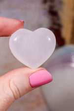 Mangano Calcite Heart | Small | Intuitively Chosen Heart Tali & Loz Crystals
