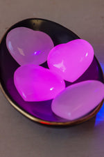 Mangano Calcite Heart | Small | Intuitively Chosen Heart Tali & Loz Crystals