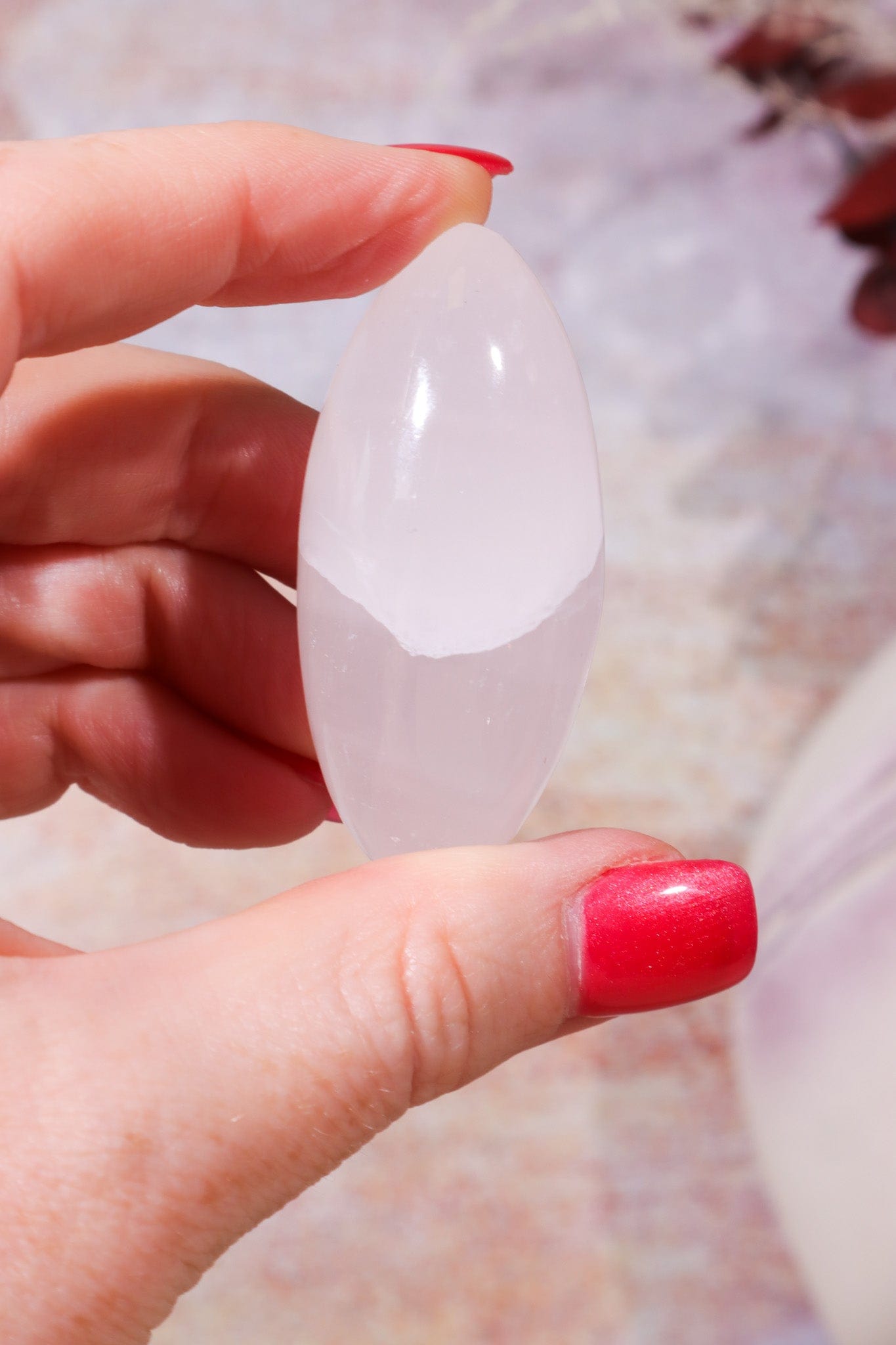 Mangano Calcite Melons | Intuitively Chosen Polished Crystals Tali & Loz Crystals