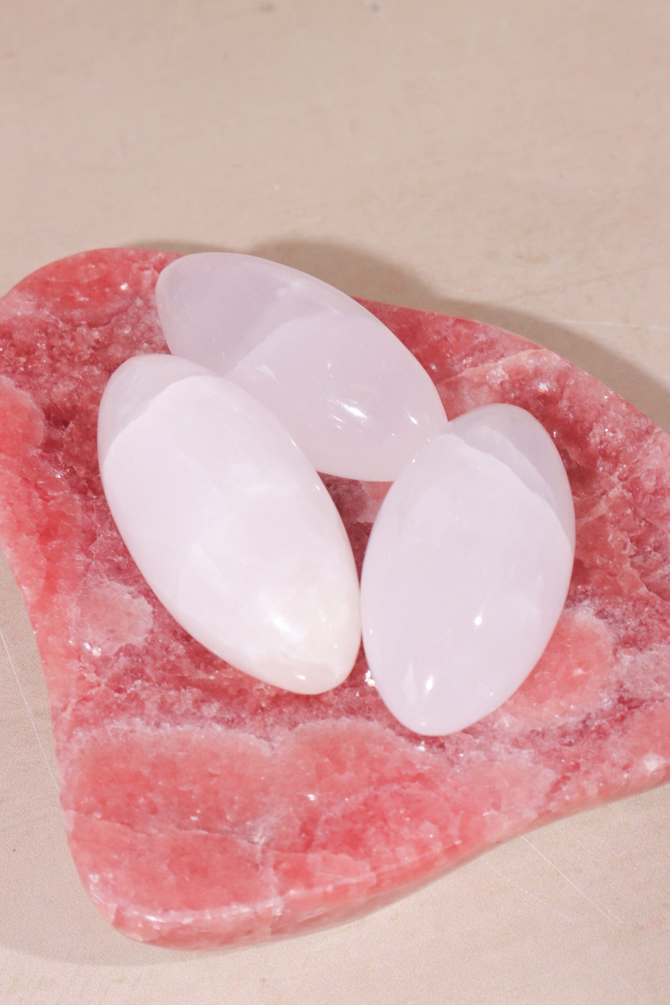 Mangano Calcite Melons | Intuitively Chosen Polished Crystals Tali & Loz Crystals