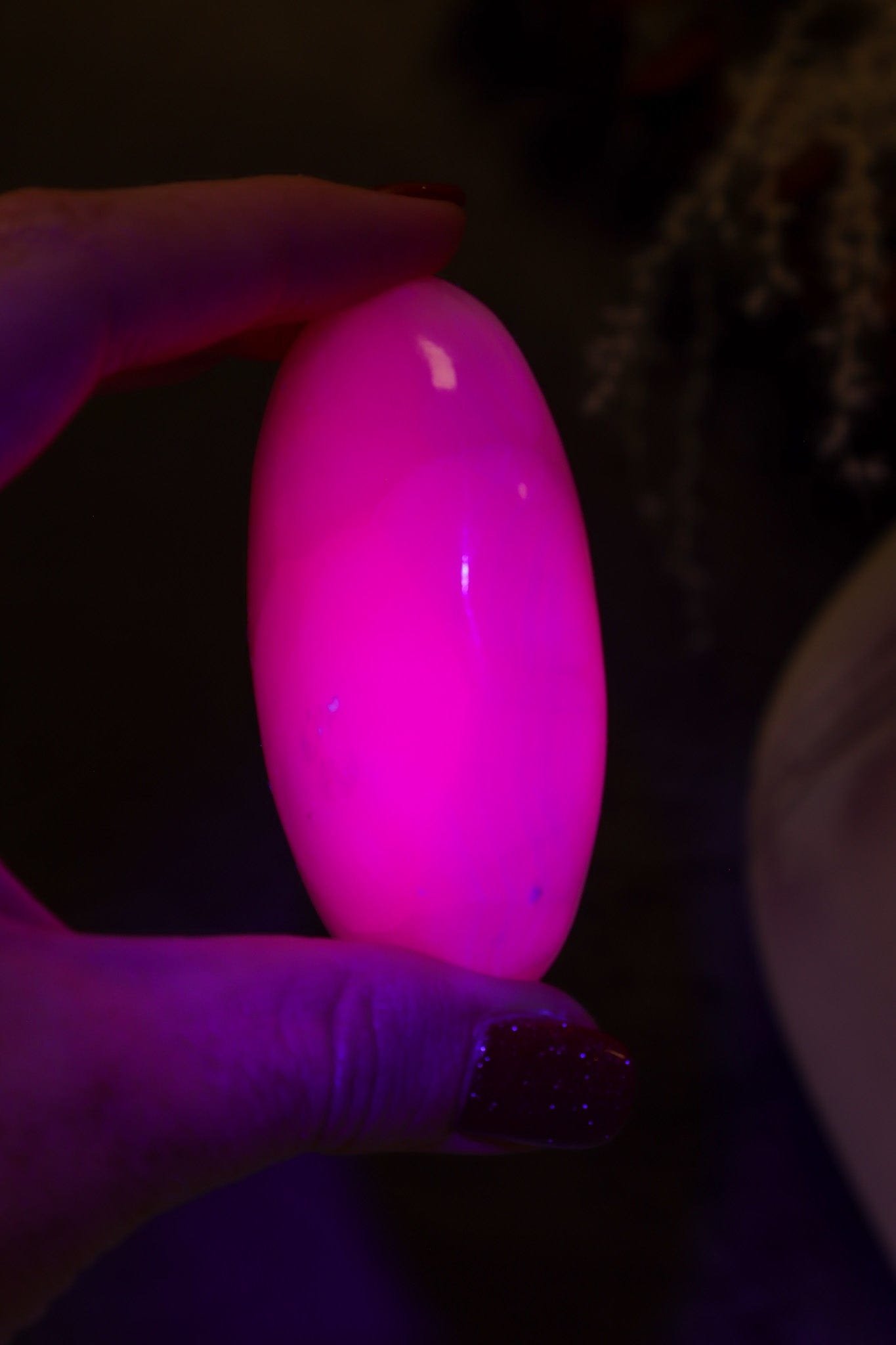 Mangano Calcite Palmstones 130 Grams Palmstones Tali & Loz Crystals