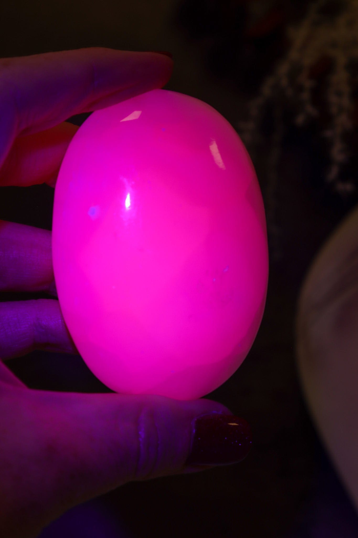 Mangano Calcite Palmstones 130 Grams Palmstones Tali & Loz Crystals