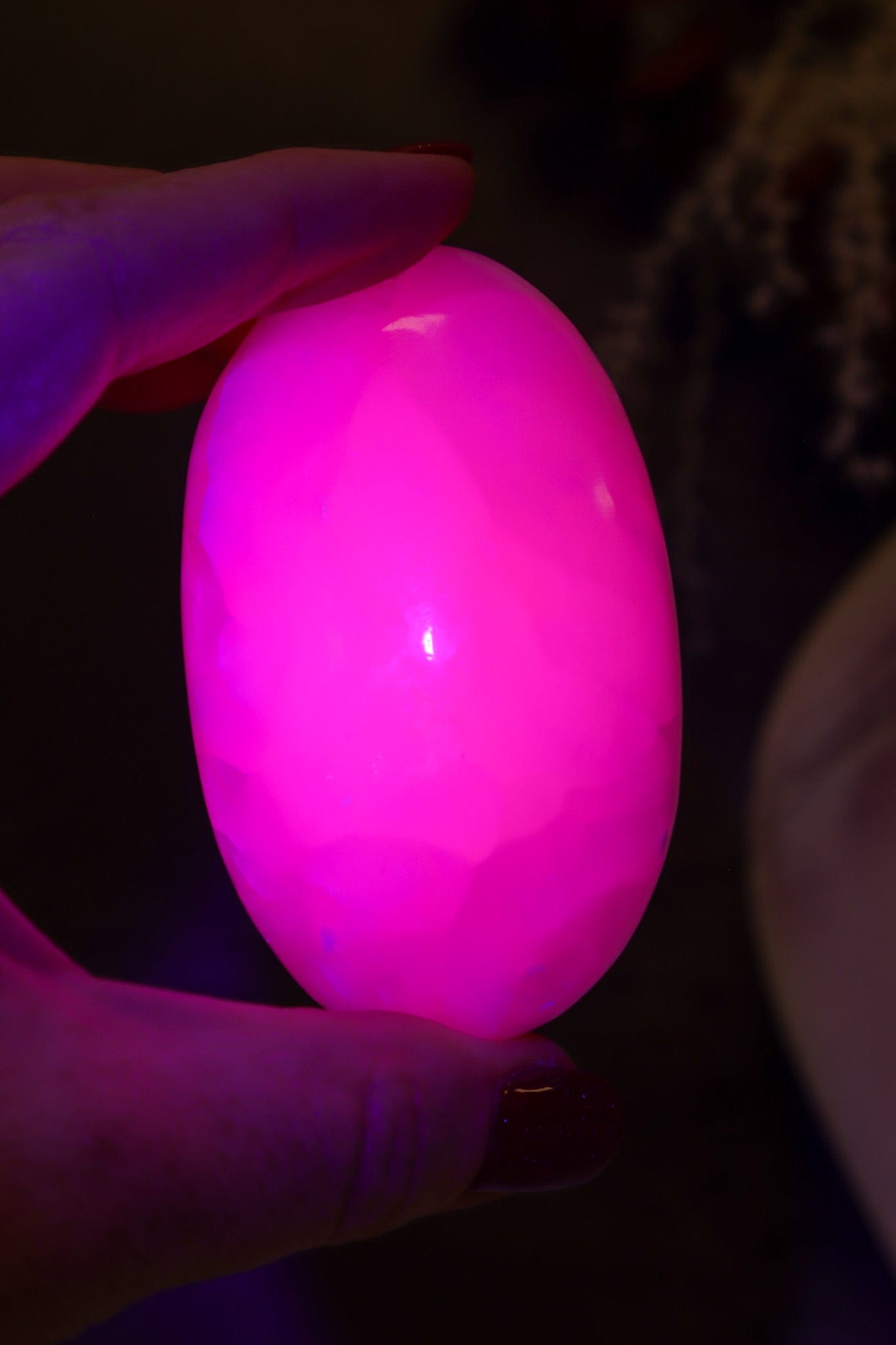 Mangano Calcite Palmstones 130 Grams Palmstones Tali & Loz Crystals