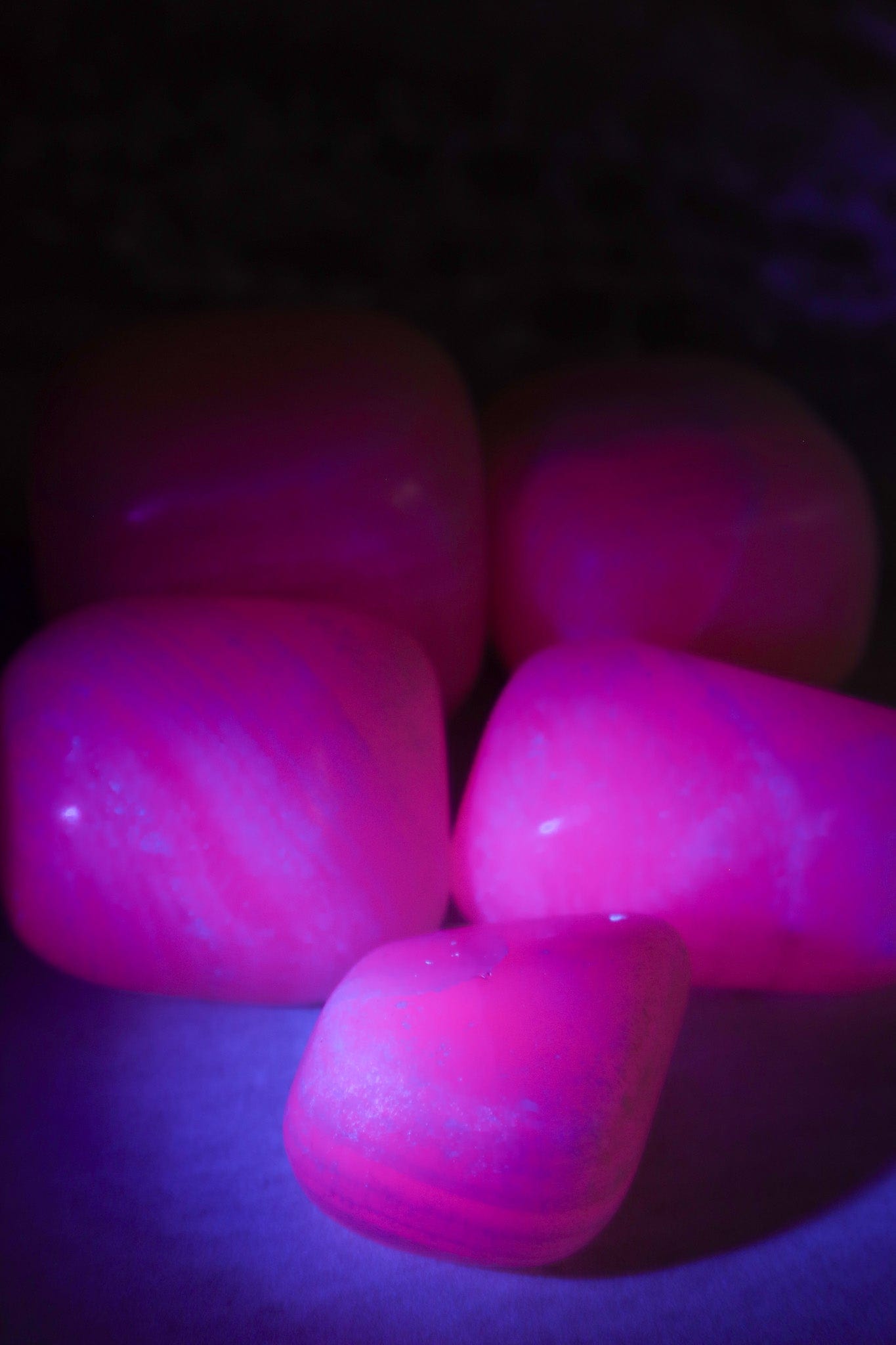 Mangano Calcite Tumblestones Large 25-35mm - Tali & Loz Crystals