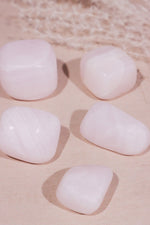 Mangano Calcite Tumblestones Small 15-25mm - Tali & Loz Crystals