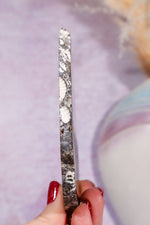 Marston Marble Slice 11.5cm, Lower Jurassic, UK Fossil Tali & Loz Crystals