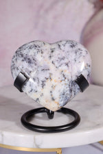 Merlinite Heart Carving 6.5-7cm, Madagascar Hearts Tali & Loz Crystals
