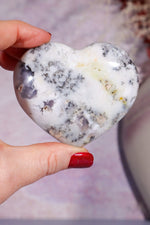 Merlinite Heart Carving 6.5-7cm, Madagascar Hearts Tali & Loz Crystals