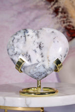 Merlinite Heart Carving 7-8cm, Madagascar Hearts Tali & Loz Crystals