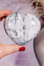 Merlinite Heart Carving 7-8cm, Madagascar Hearts Tali & Loz Crystals