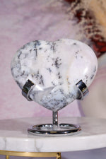 Merlinite Heart Carving 7-8cm, Madagascar Hearts Tali & Loz Crystals