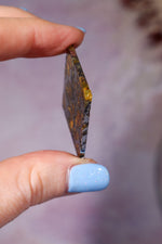 Meteorite Pallasite With Olivine 3cm Meteorite Tali & Loz Crystals
