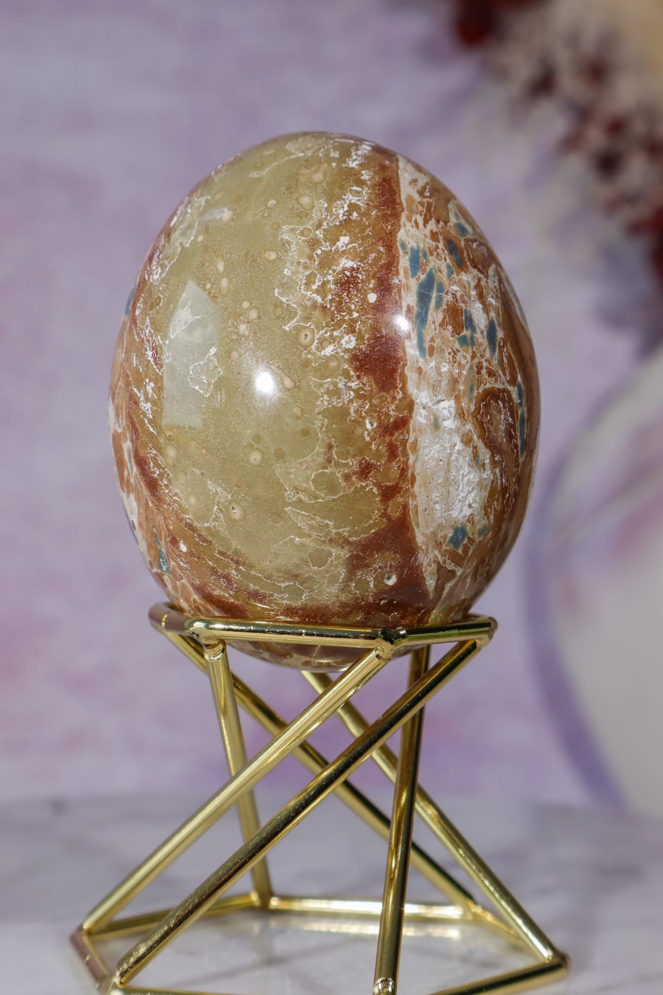 Mexican Opal Egg | 63 × 49mm | Mexico Egg Tali and Loz