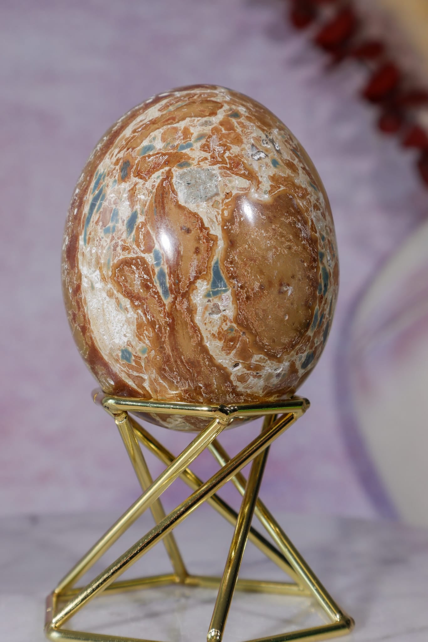 Mexican Opal Egg | 63 × 49mm | Mexico Egg Tali and Loz