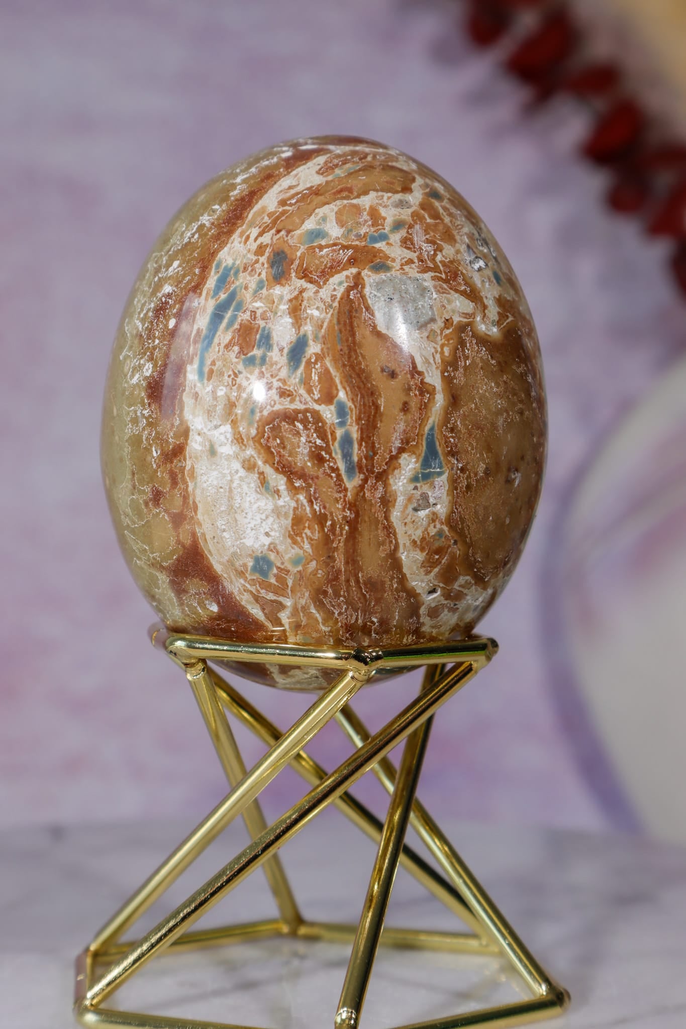 Mexican Opal Egg | 63 × 49mm | Mexico Egg Tali and Loz