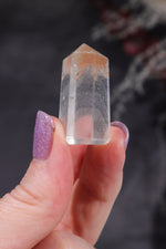 Mini Clear Quartz Tower With Phantom Inclusions Towers Tali & Loz Crystals