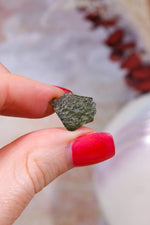 Moldavite Tektite 1.02gr Tektites Tali & Loz Crystals