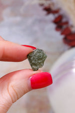 Moldavite Tektite 1.02gr Tektites Tali & Loz Crystals