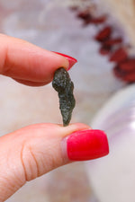Moldavite Tektite 1.06gr Tektites Tali & Loz Crystals