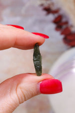 Moldavite Tektite 1.06gr Tektites Tali & Loz Crystals