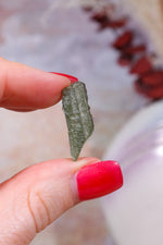 Moldavite Tektite 1.13gr Tektites Tali & Loz Crystals