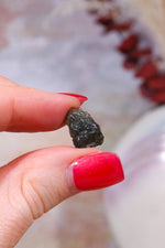 Moldavite Tektite 1.23gr Tektites Tali & Loz Crystals