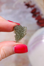 Moldavite Tektite 1.31gr Tektites Tali & Loz Crystals