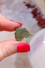 Moldavite Tektite 1.31gr Tektites Tali & Loz Crystals