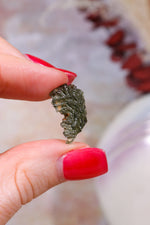 Moldavite Tektite 1.31gr Tektites Tali & Loz Crystals