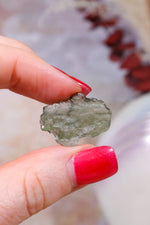 Moldavite Tektite 1.32gr Tektites Tali & Loz Crystals