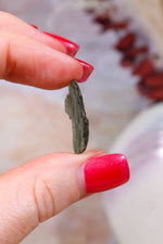 Moldavite Tektite 1.32gr Tektites Tali & Loz Crystals