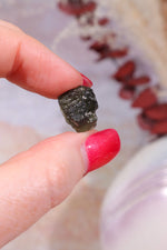 Moldavite Tektite 1.85gr Tektites Tali & Loz Crystals