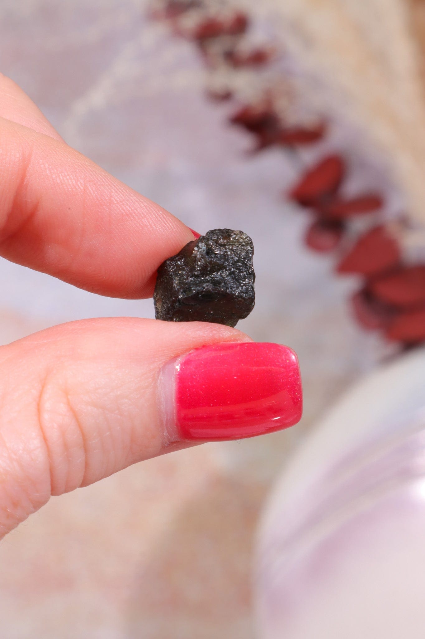 Moldavite Tektite 1.85gr Tektites Tali & Loz Crystals