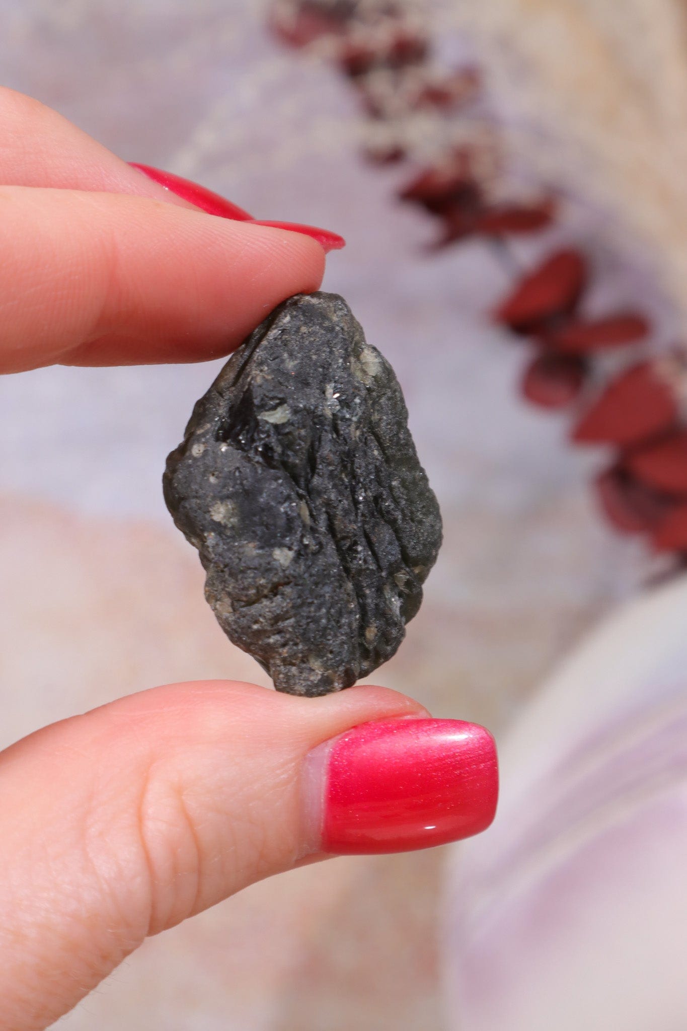 Moldavite Tektite 12.42gr Tektites Tali & Loz Crystals