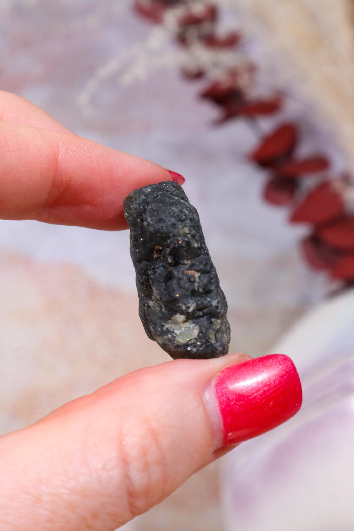 Moldavite Tektite 12.42gr Tektites Tali & Loz Crystals