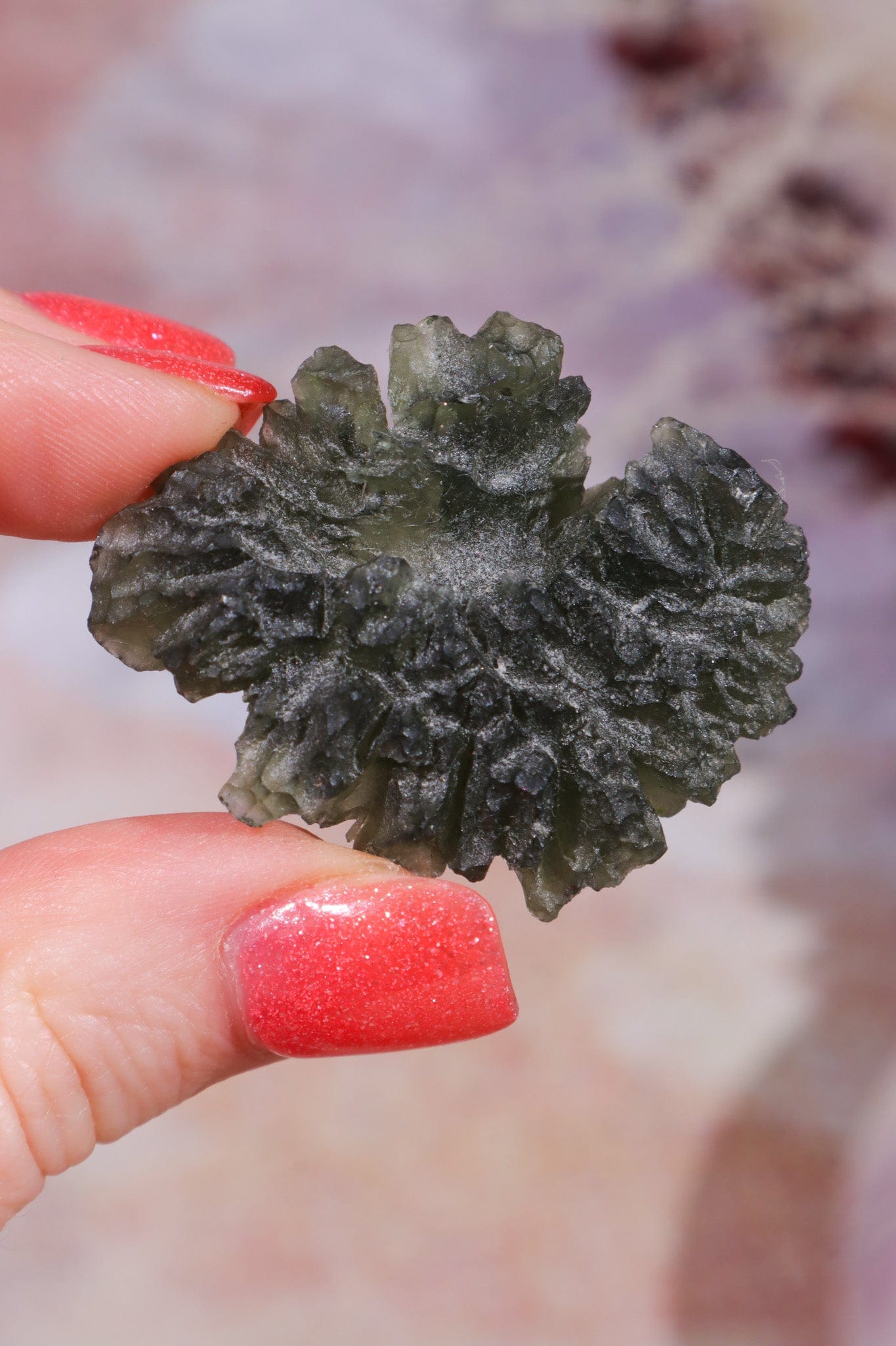 Moldavite Tektite 13.03gr Museum Grade Tektites Tali & Loz Crystals