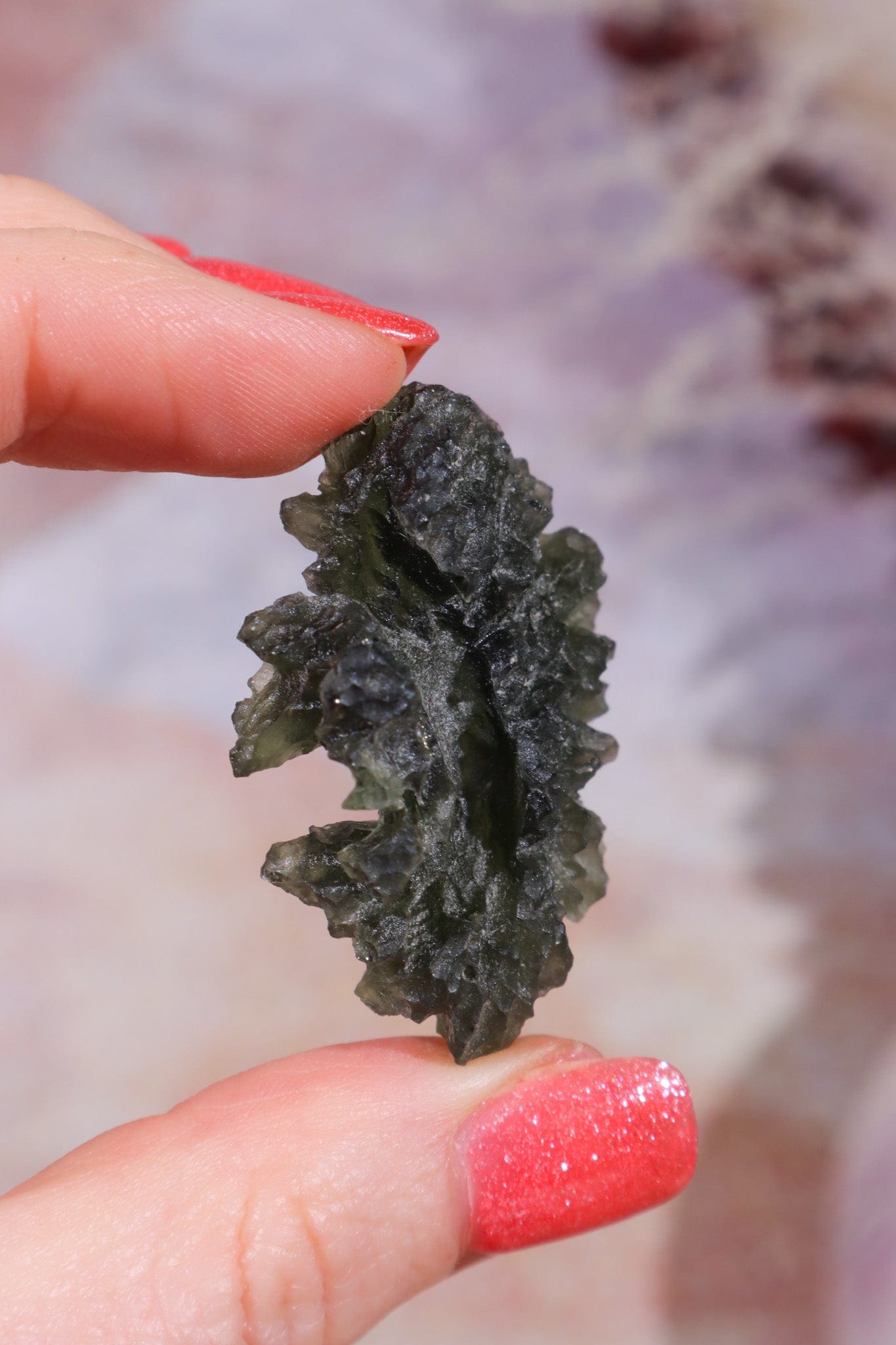 Moldavite Tektite 13.03gr Museum Grade Tektites Tali & Loz Crystals