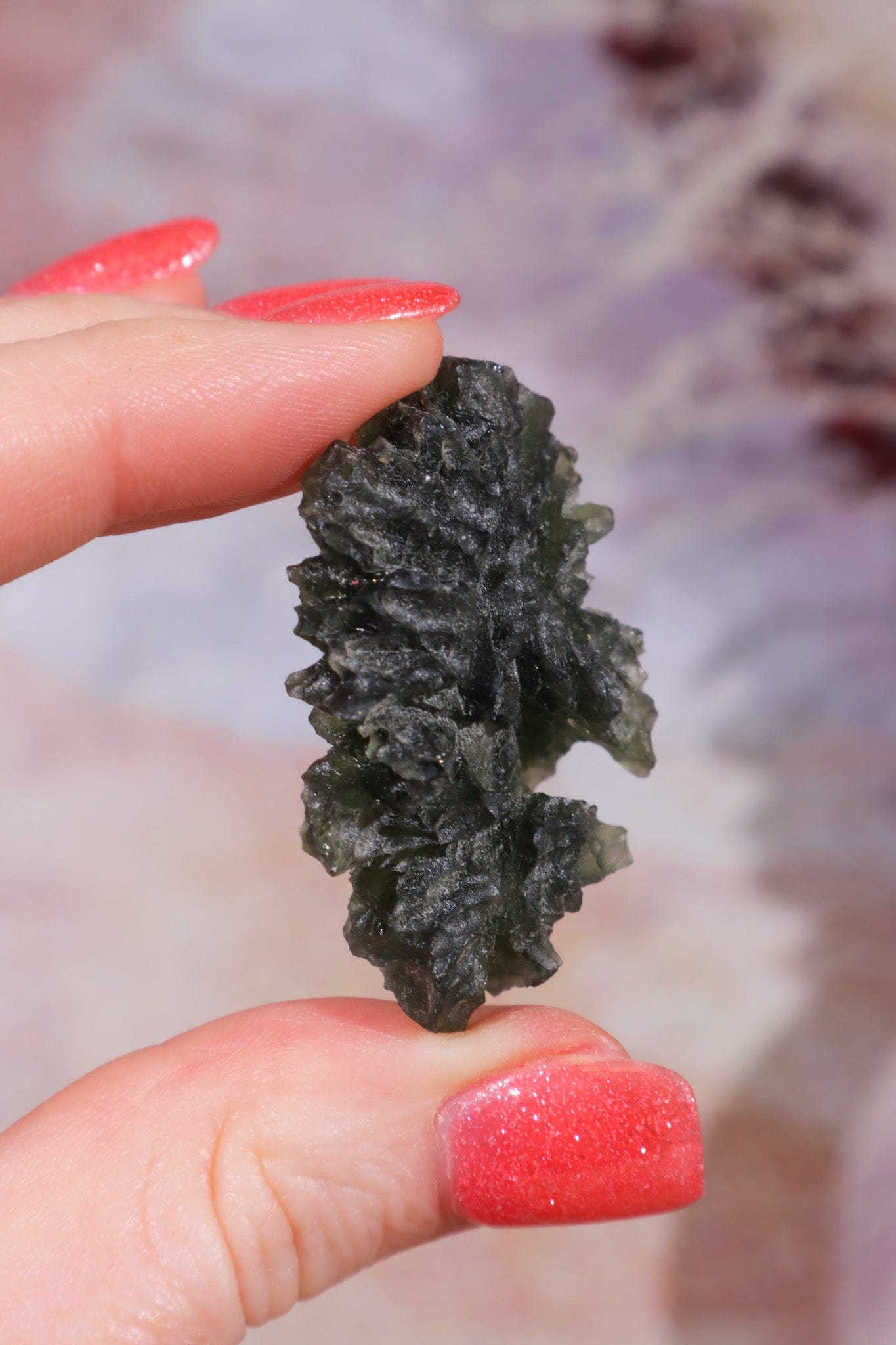 Moldavite Tektite 13.03gr Museum Grade Tektites Tali & Loz Crystals