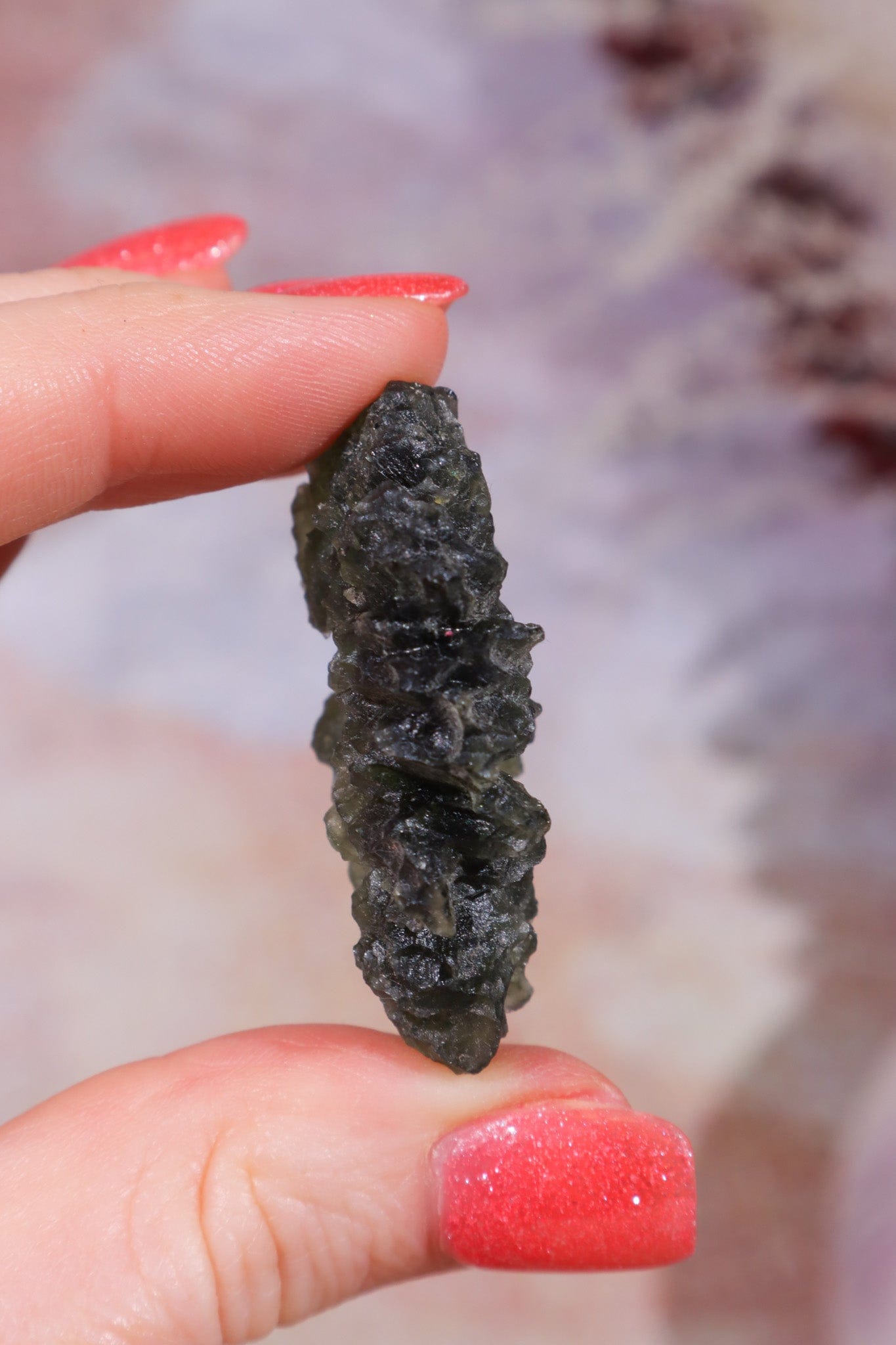 Moldavite Tektite 13.03gr Museum Grade Tektites Tali & Loz Crystals