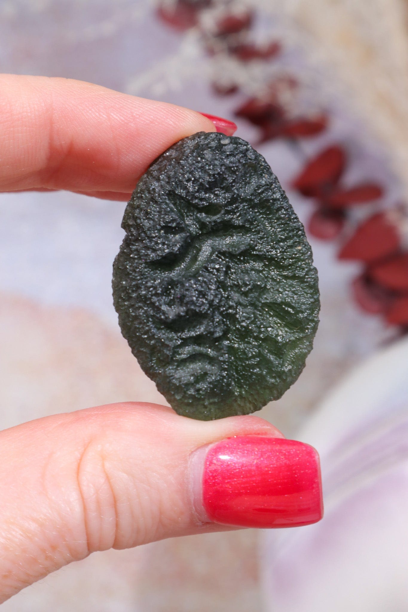 Moldavite Tektite 13.30gr Tektites Tali & Loz Crystals