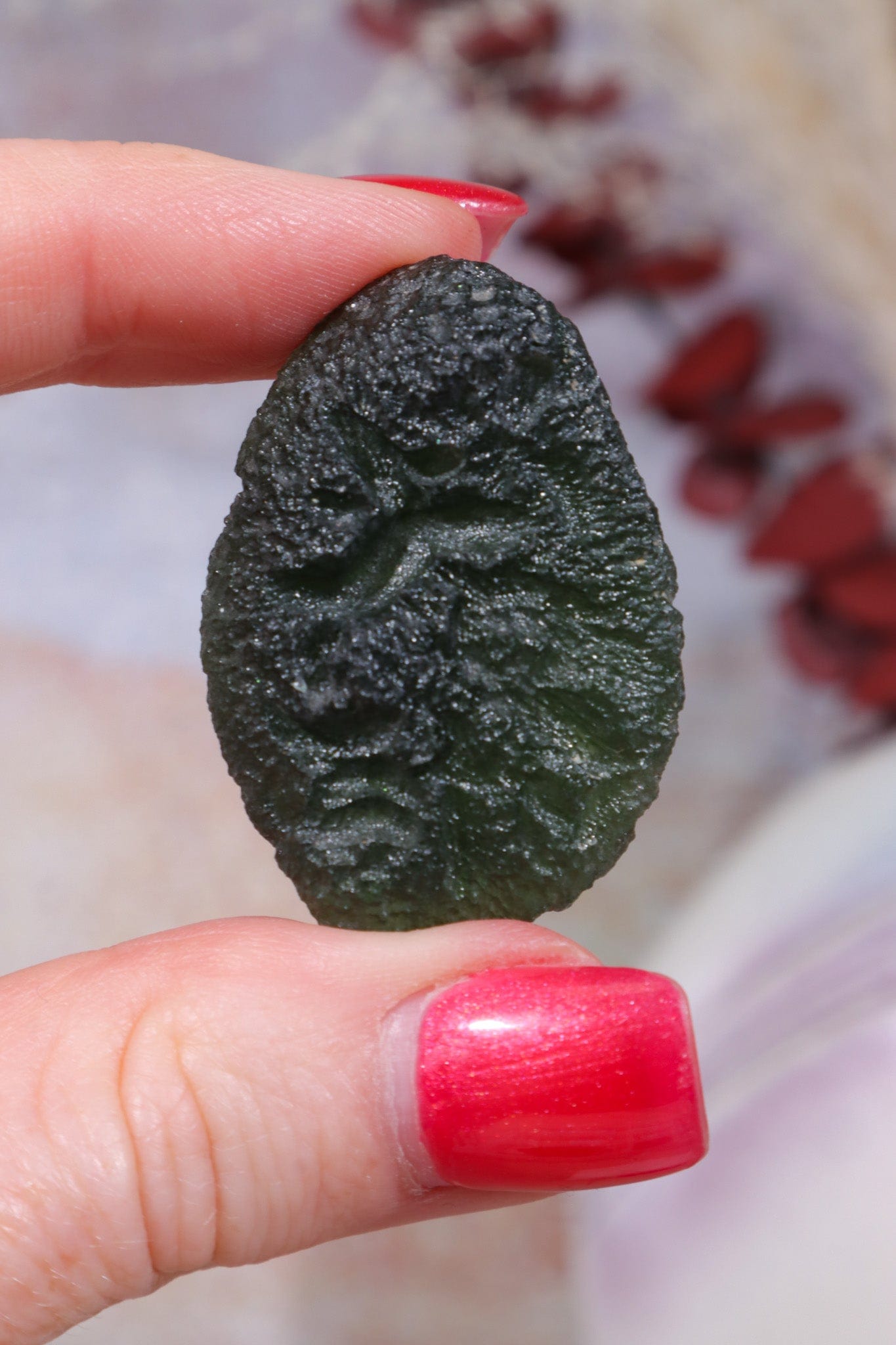 Moldavite Tektite 13.30gr Tektites Tali & Loz Crystals