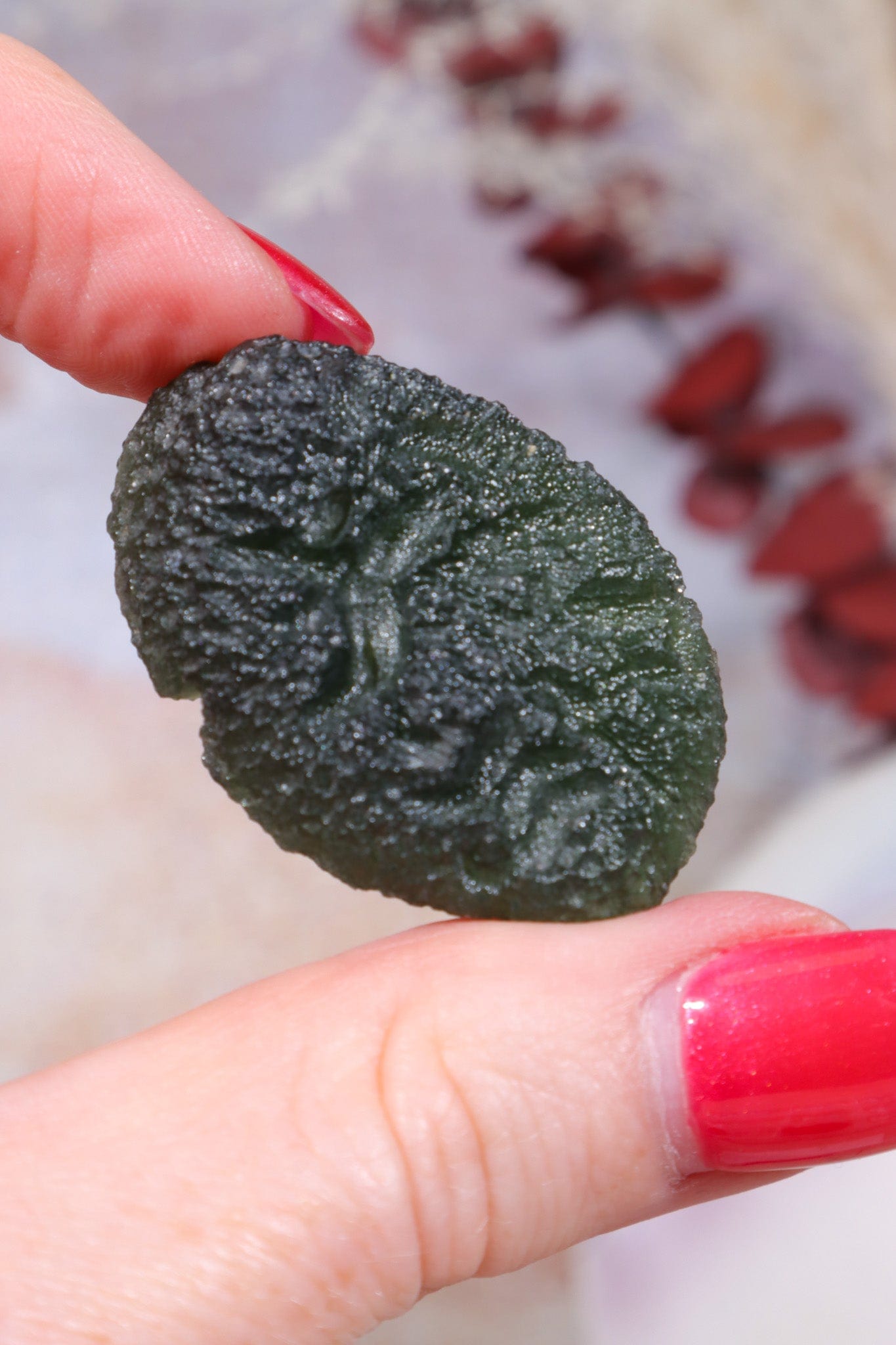 Moldavite Tektite 13.30gr Tektites Tali & Loz Crystals